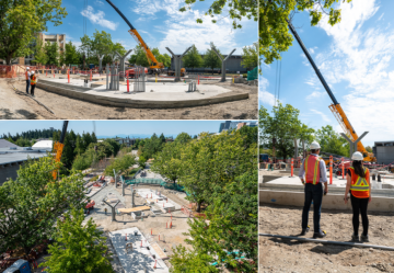 Work continues on the UBC Hydrogen Fueling Station